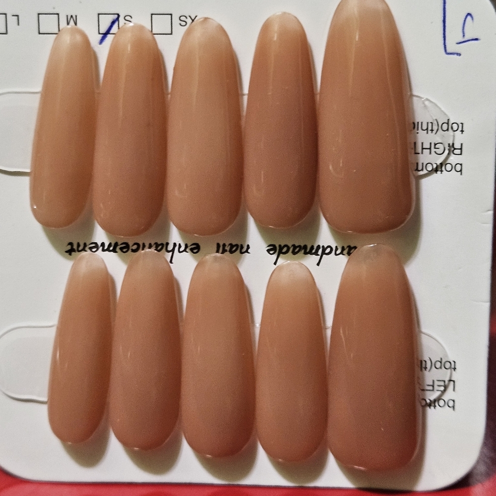 Bougie Nails Press-on nails glue-on nails artificial nails fake